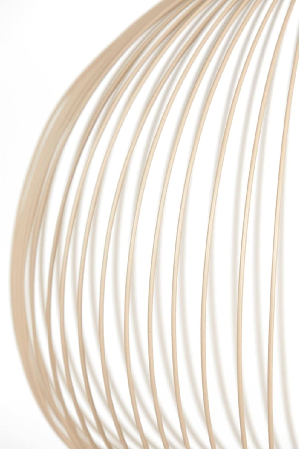 Hanglamp Rilana - Mat Beige Light & Living Hanglamp 2962013