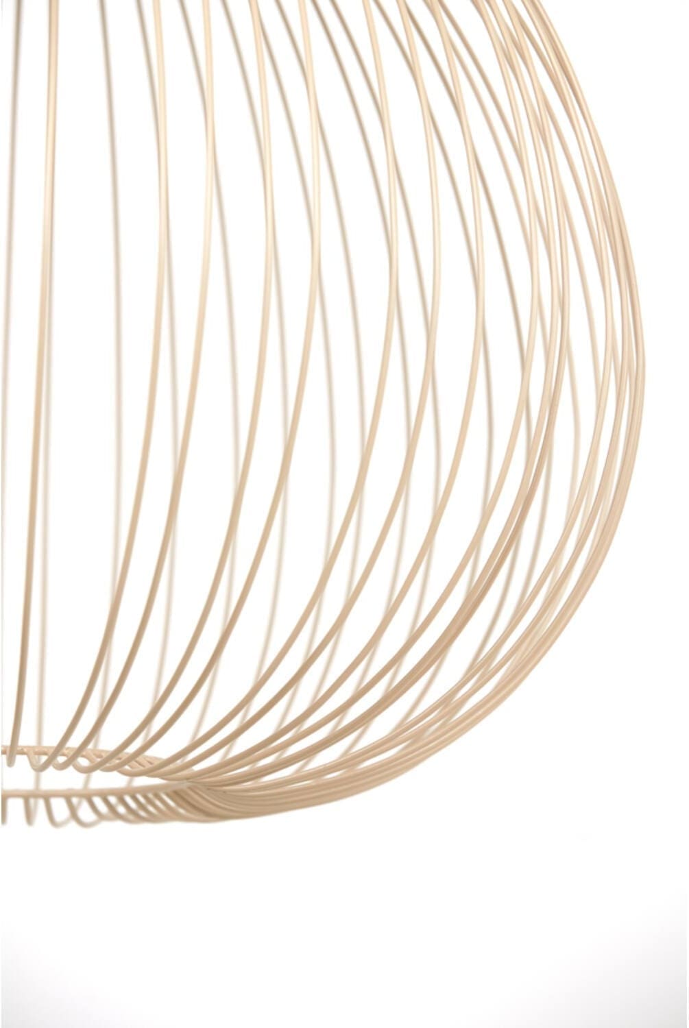 Hanglamp Rilana - Mat Beige Light & Living Hanglamp 2962013