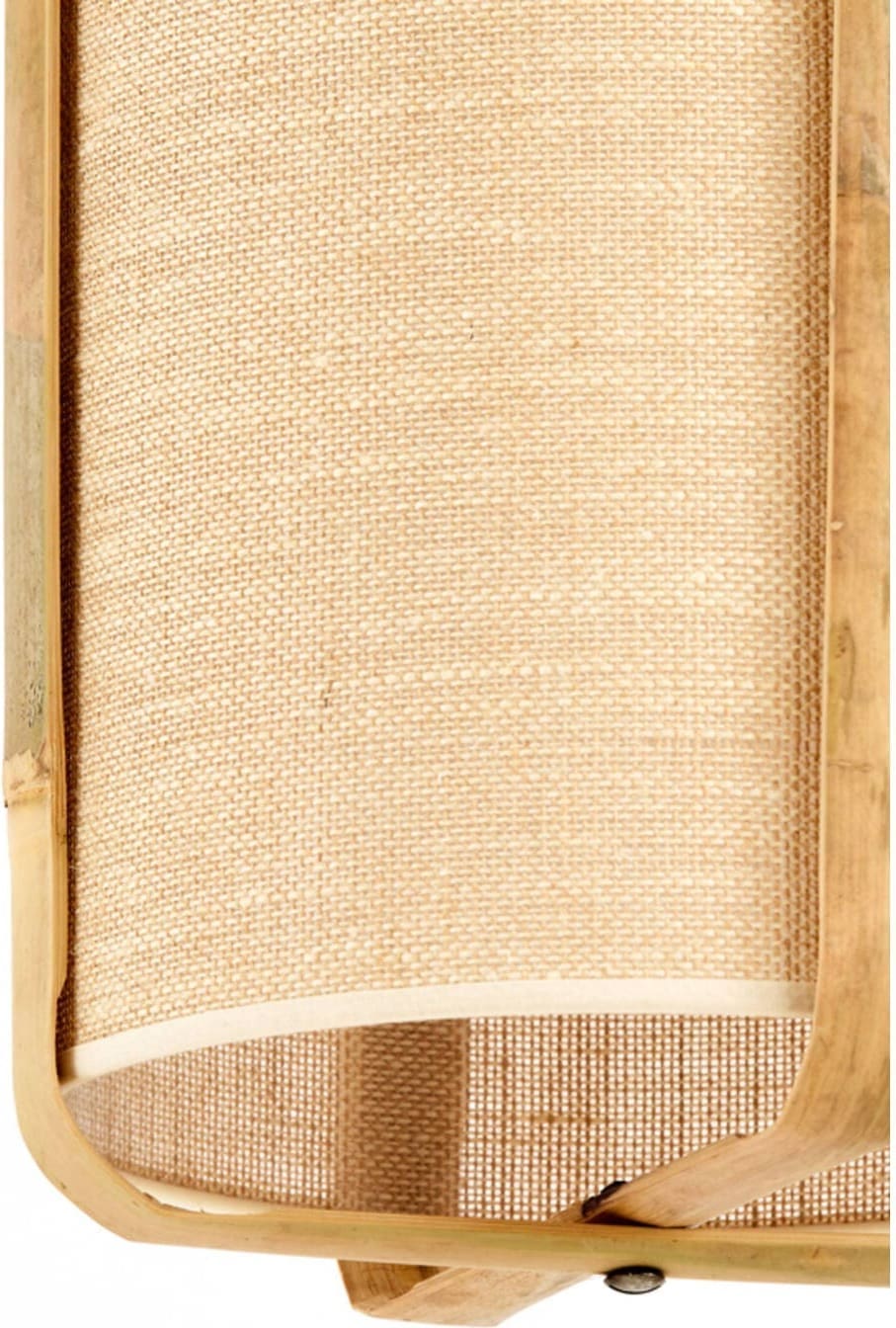 Hanglamp Sendai - Zand+bamboe Naturel Light & Living Hanglamp 2973082