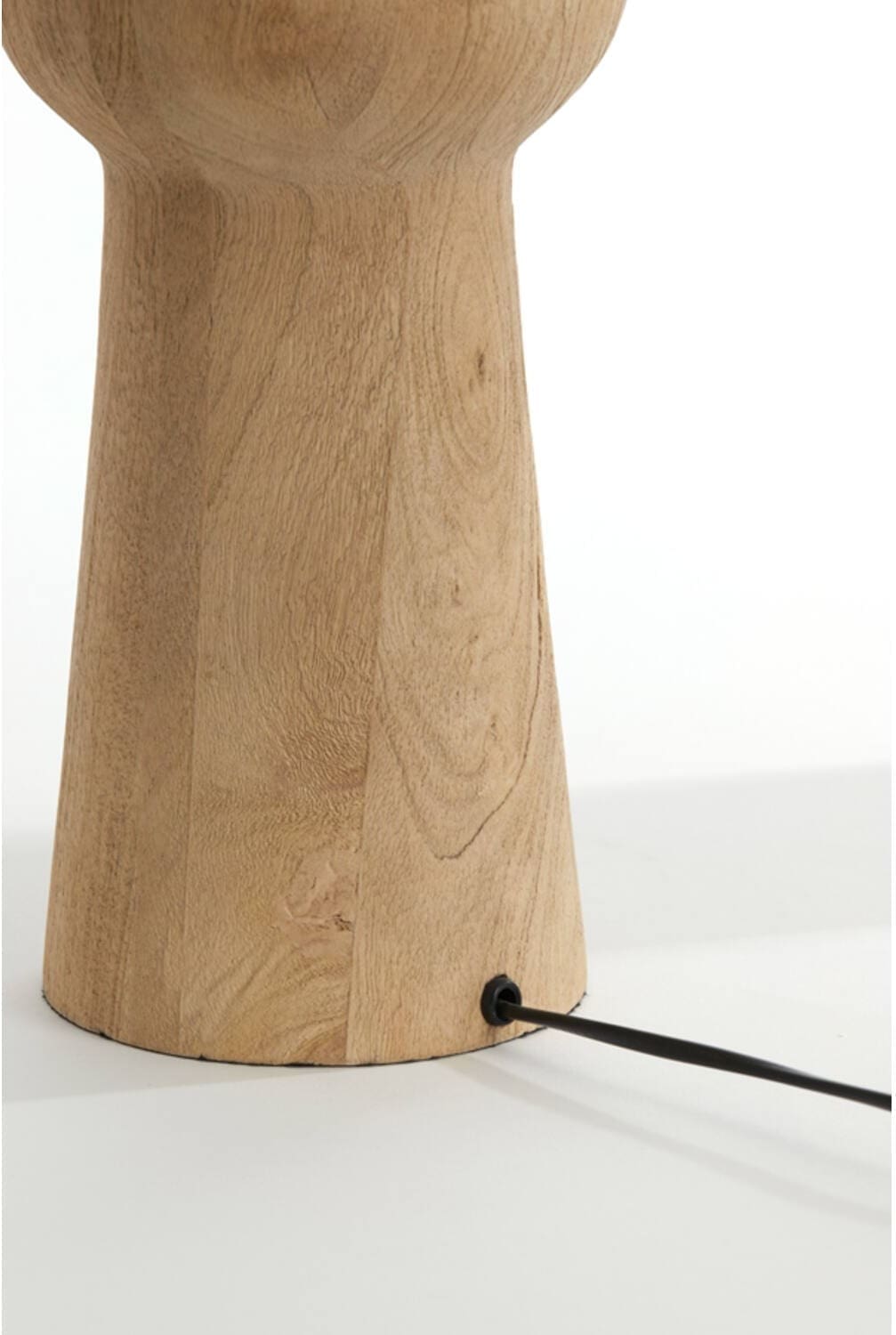 Lampvoet Baglio - Hout Mat Naturel Light & Living Lampvoet 7041282