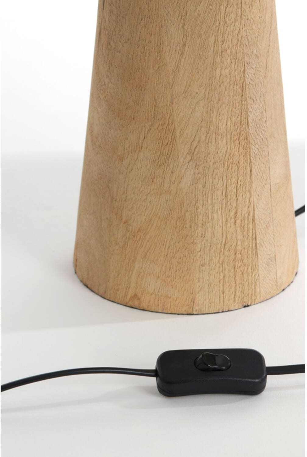 Lampvoet Baglio - Hout Mat Naturel Light & Living Lampvoet 7041282