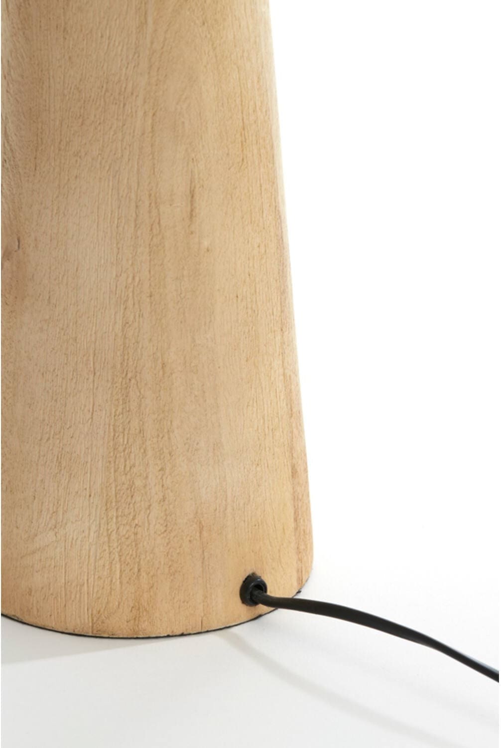 Lampvoet Baglio - Hout Mat Naturel Light & Living Lampvoet 7041382