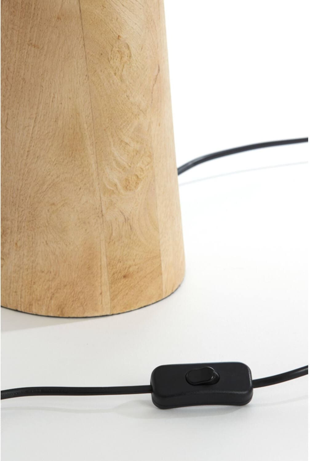 Lampvoet Baglio - Hout Mat Naturel Light & Living Lampvoet 7041382