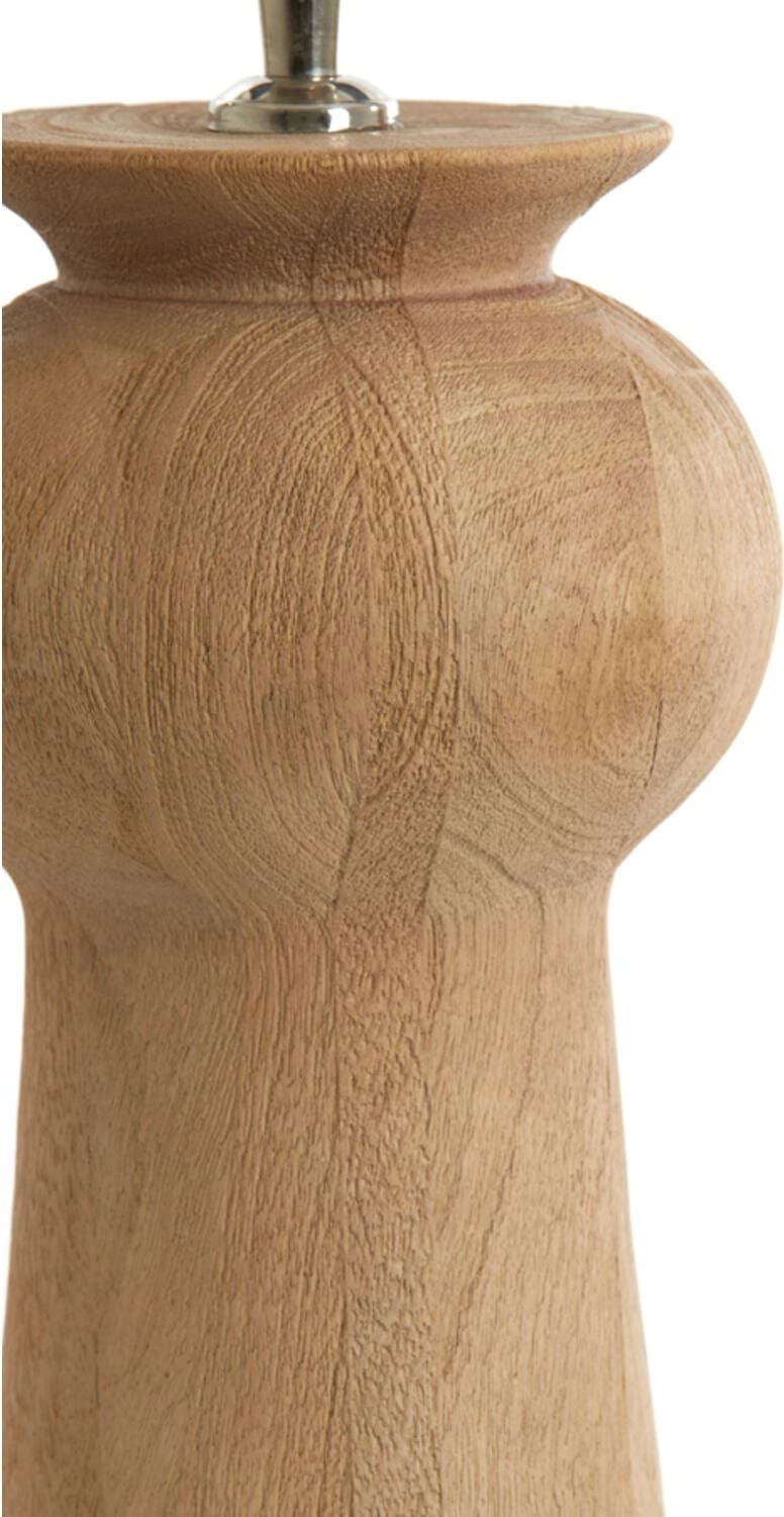 Lampvoet Baglio - Hout Mat Naturel Light & Living Lampvoet 7041382