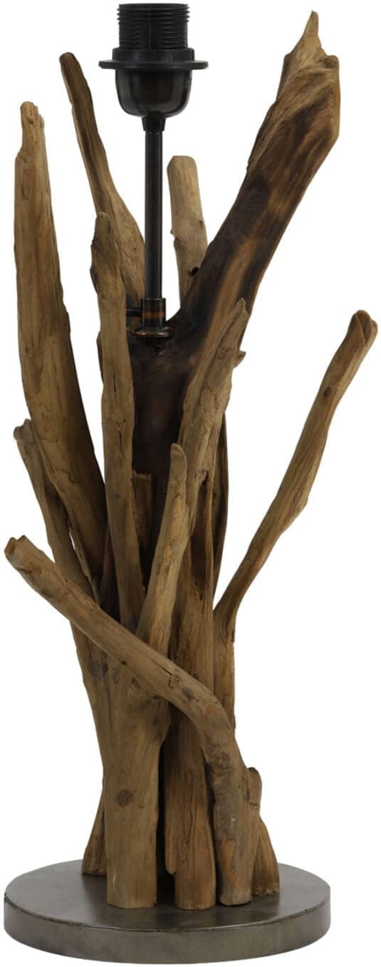 Lampvoet Bluma - Naturel Bruin Light & Living Lampvoet 7035884