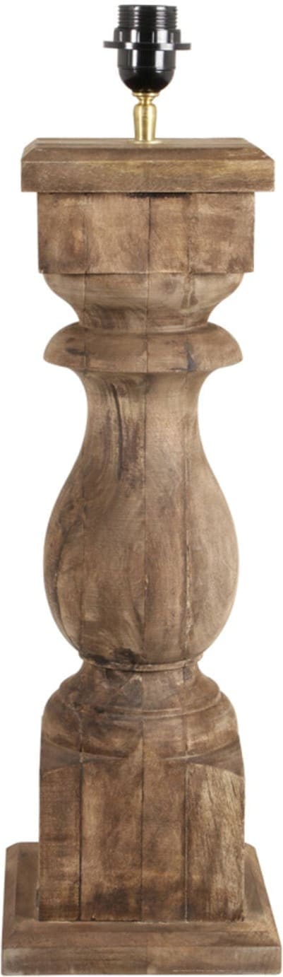 Lampvoet Cadore - Hout Weather Barn Light & Living Lampvoet 7027783