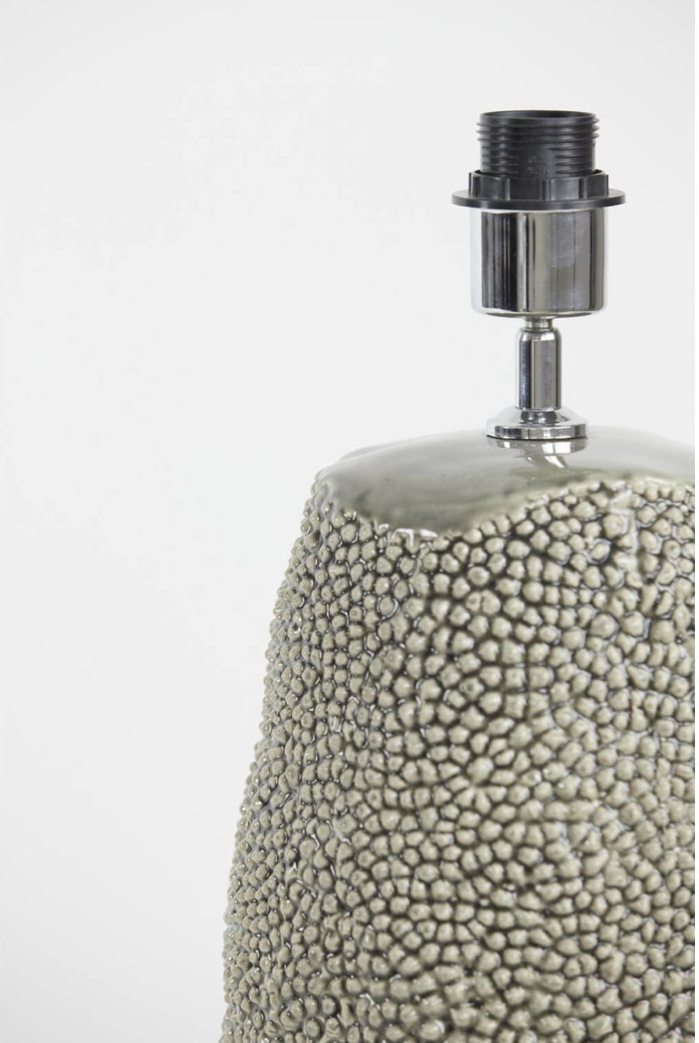 Lampvoet Kyara - Keramiek Grijs-bruin Light & Living Lampvoet 1729882
