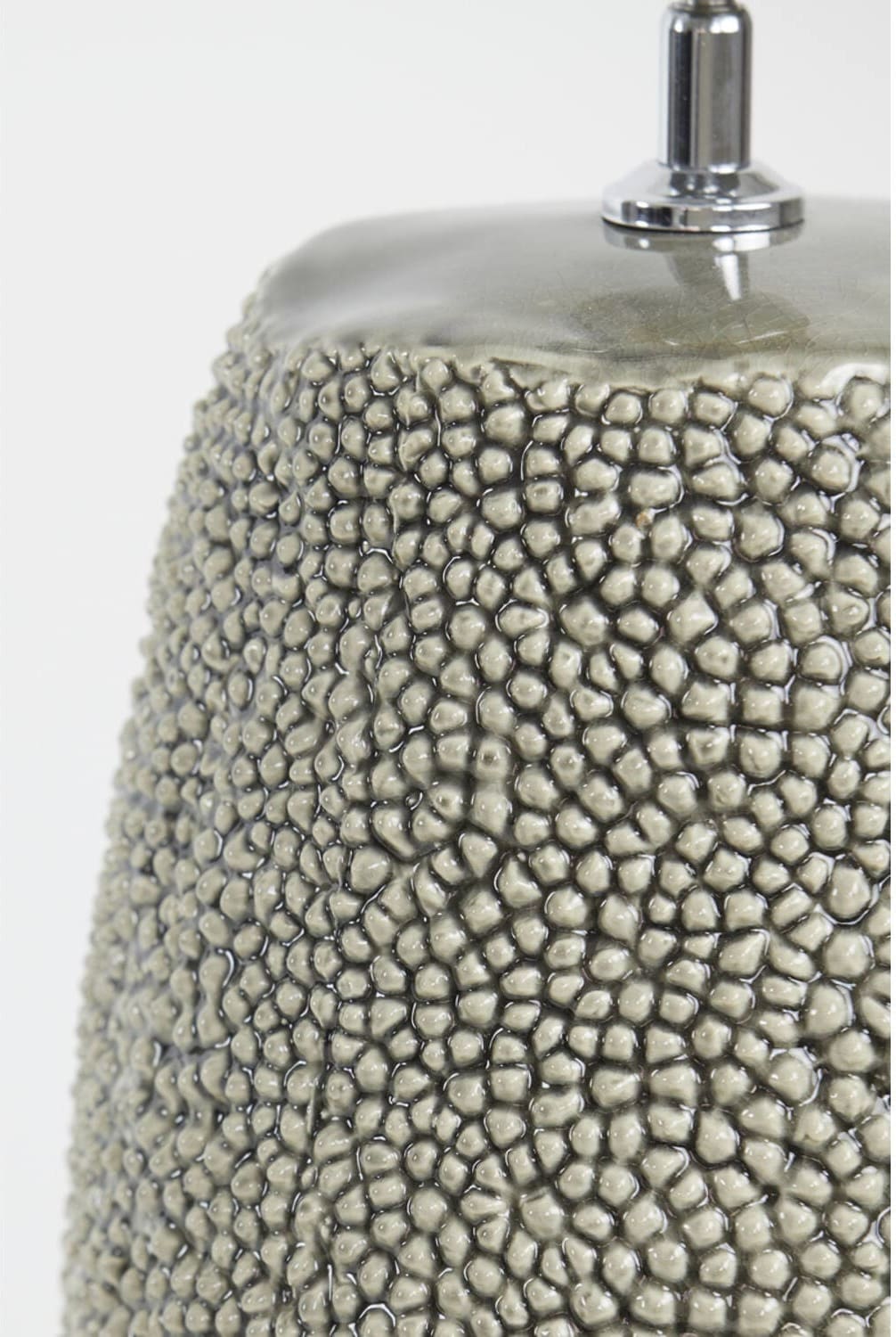 Lampvoet Kyara - Keramiek Grijs-bruin Light & Living Lampvoet 1729882