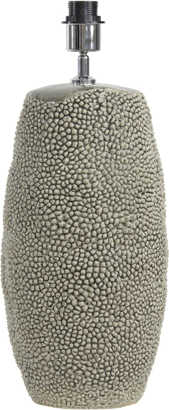 Lampvoet Kyara - Keramiek Grijs-bruin Light & Living Lampvoet 1729882