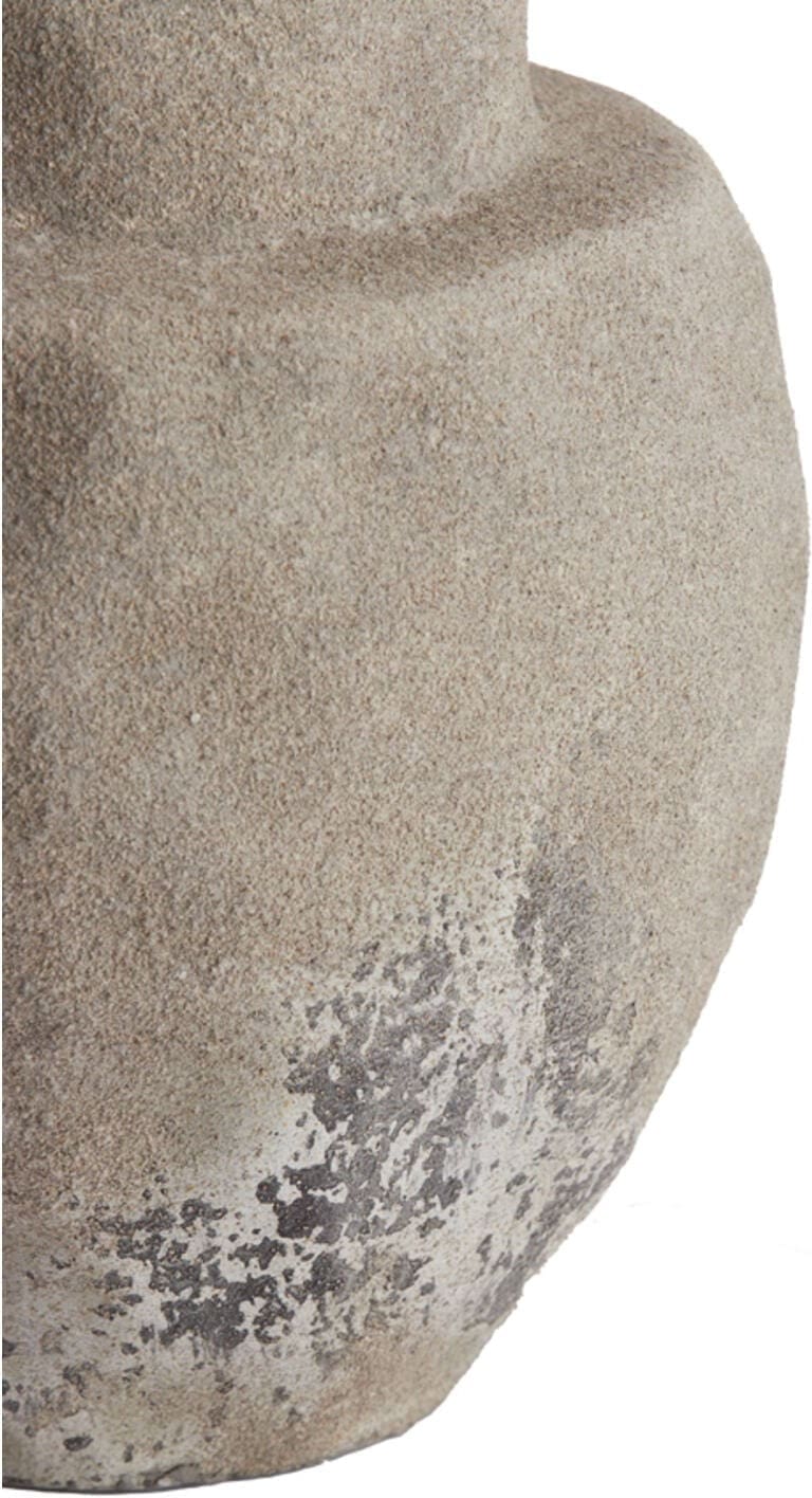 Lampvoet Lezama - Keramiek Ruw Vintage Grijs Light & Living Lampvoet 1739125