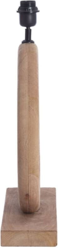 Lampvoet Nubia - Hout Mat Naturel Light & Living Lampvoet 7041482