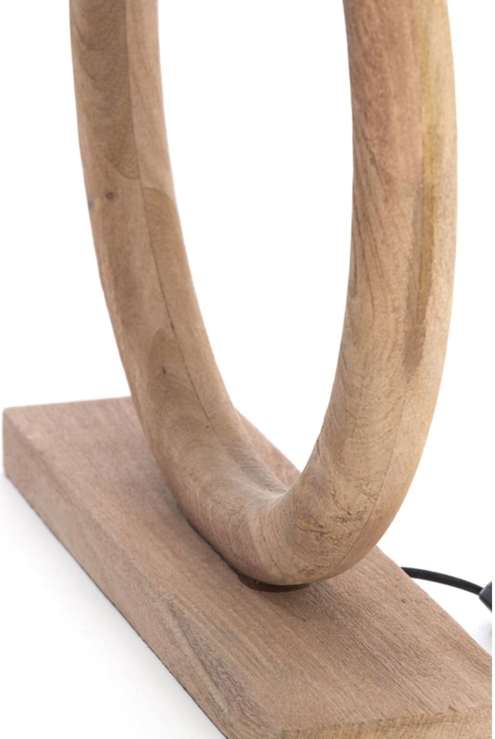 Lampvoet Nubia - Hout Mat Naturel Light & Living Lampvoet 7041482