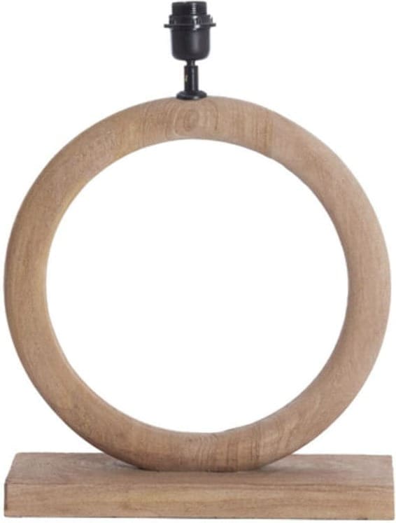 Lampvoet Nubia - Hout Mat Naturel Light & Living Lampvoet 7041482
