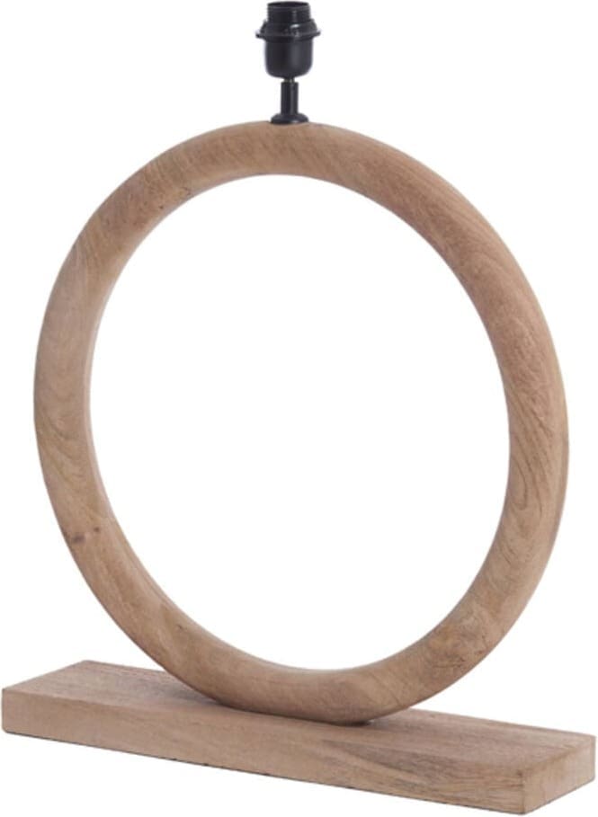 Lampvoet Nubia - Hout Mat Naturel Light & Living Lampvoet 7041582