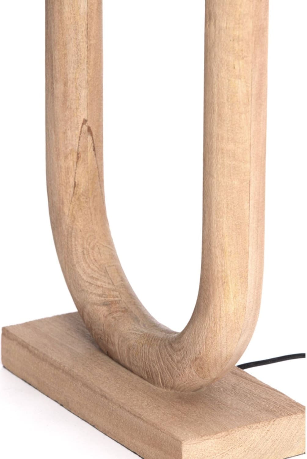 Lampvoet Paceco - Hout Mat Naturel Light & Living Lampvoet 7041782