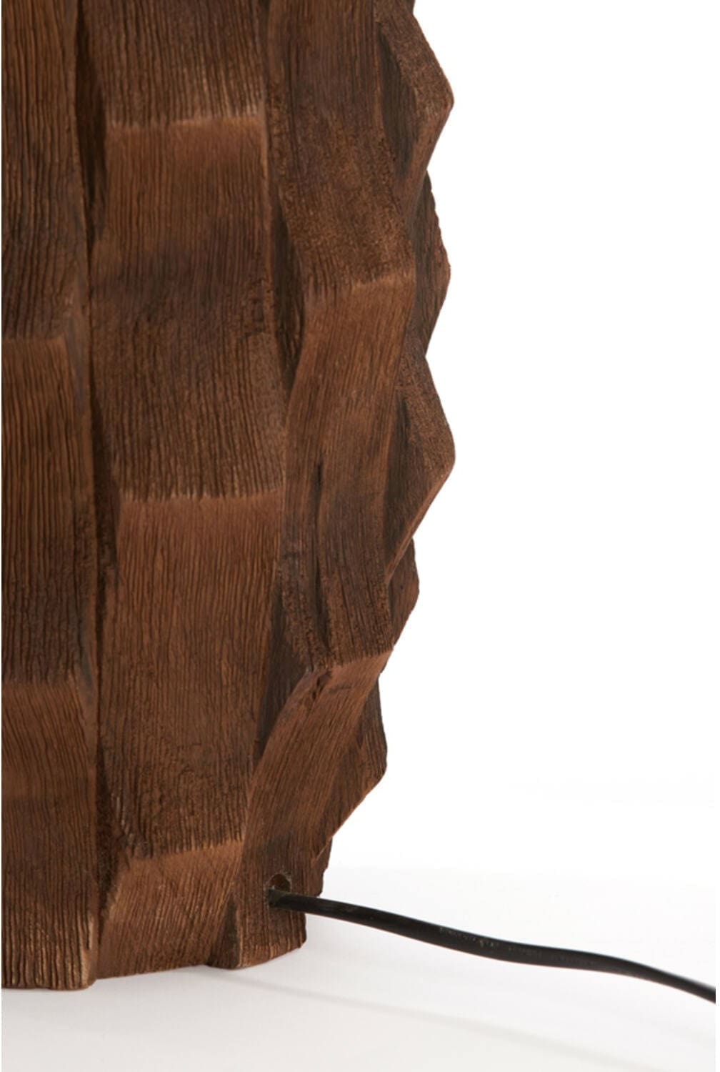 Lampvoet Takabe - Hout Chocolade Bruin Light & Living Lampvoet 7040964