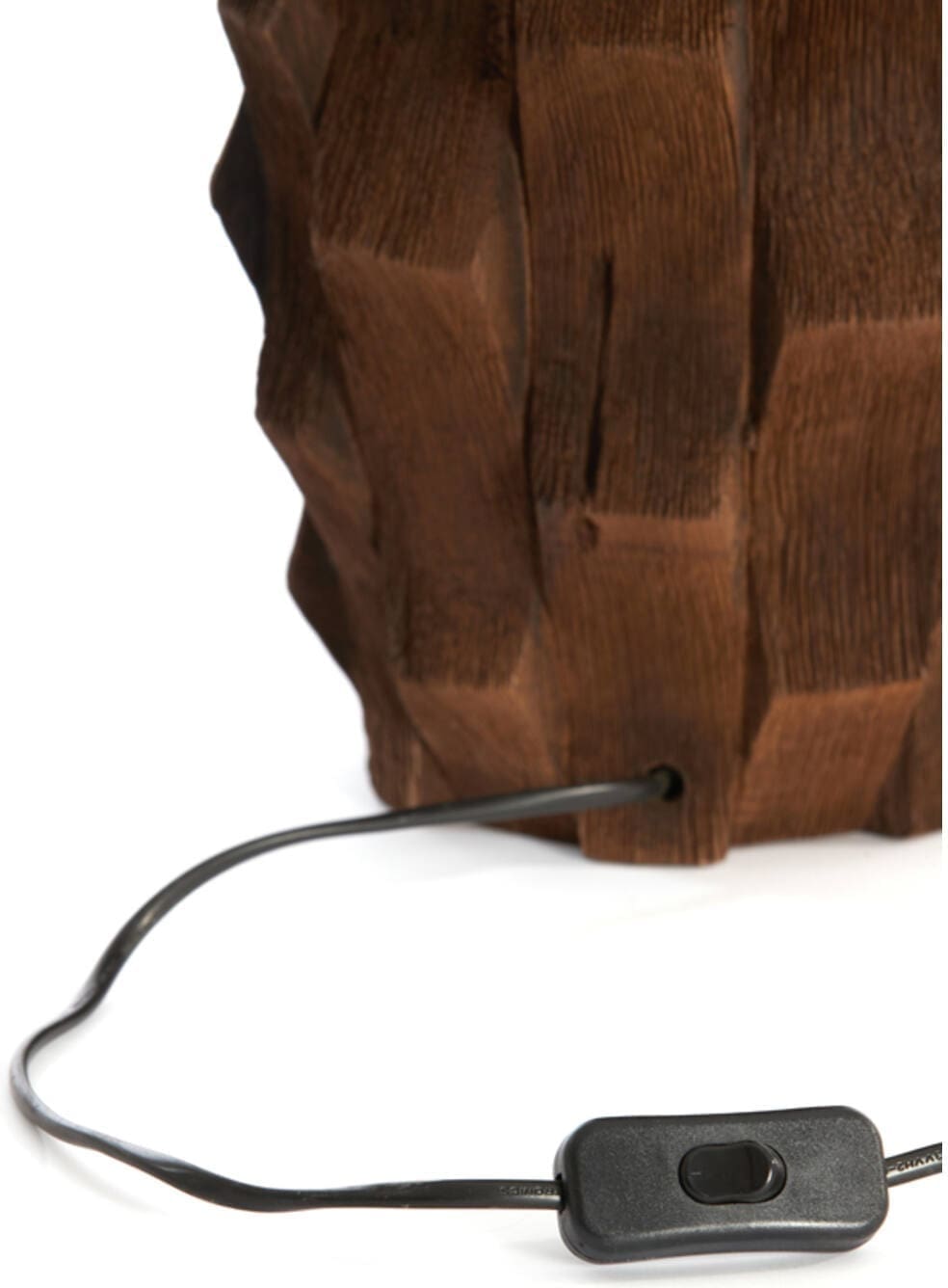 Lampvoet Takabe - Hout Chocolade Bruin Light & Living Lampvoet 7040964