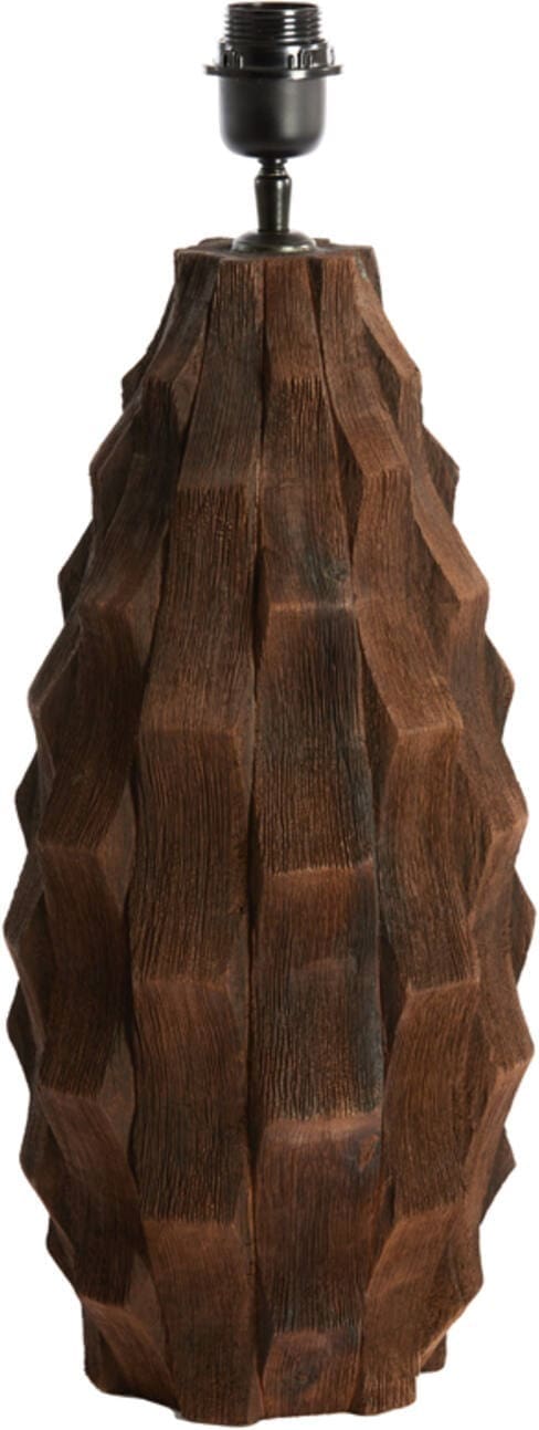 Lampvoet Takabe - Hout Chocolade Bruin Light & Living Lampvoet 7040964