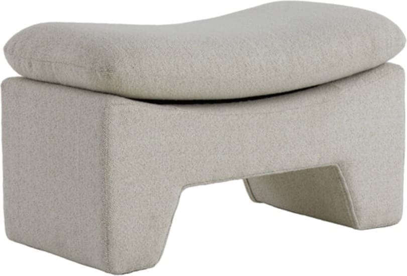Poef Dasha - Beige Light & Living Poef 6786561
