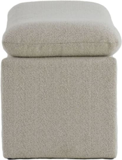 Poef Dasha - Beige Light & Living Poef 6786561