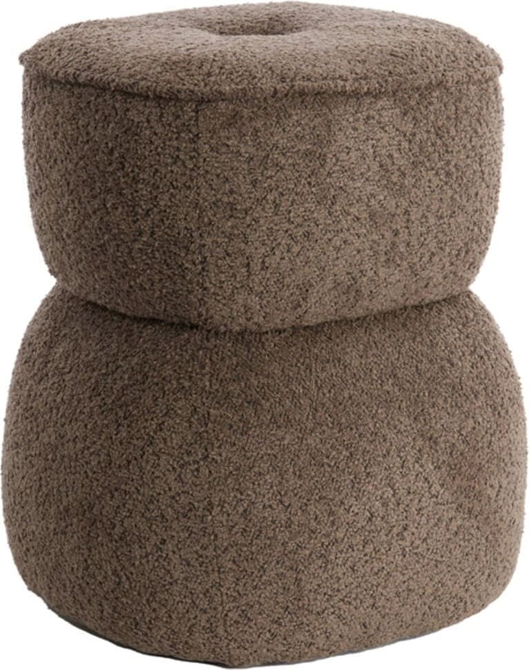Poef Leyla - Bruin Light & Living Poef 6786783