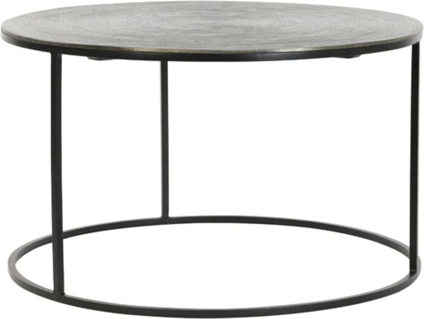 Salontafel Primo - Zwart-brons+mat Zwart Light & Living Salontafel 6767020