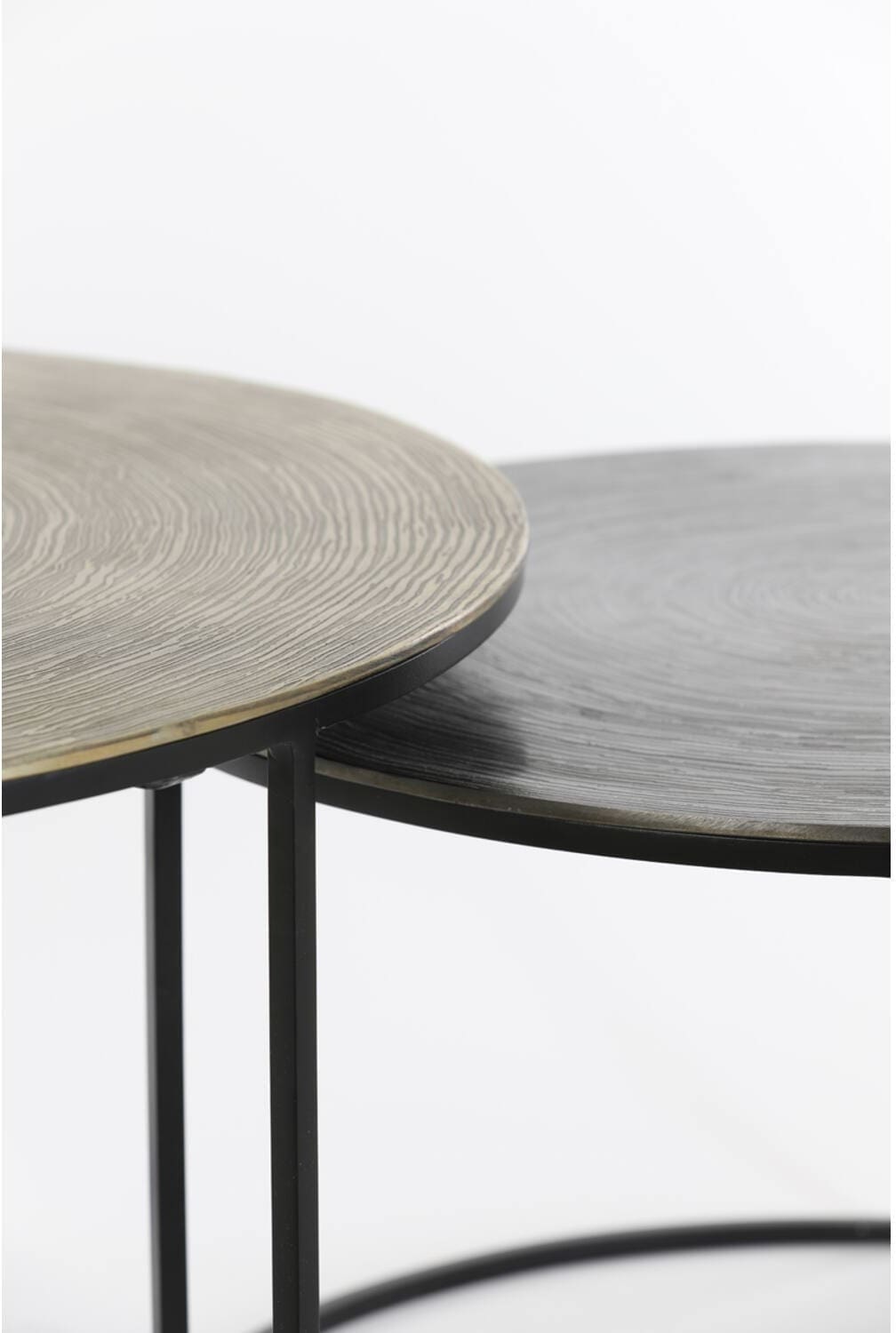 Salontafel Primo - Zwart-brons+mat Zwart Light & Living Salontafel 6767020