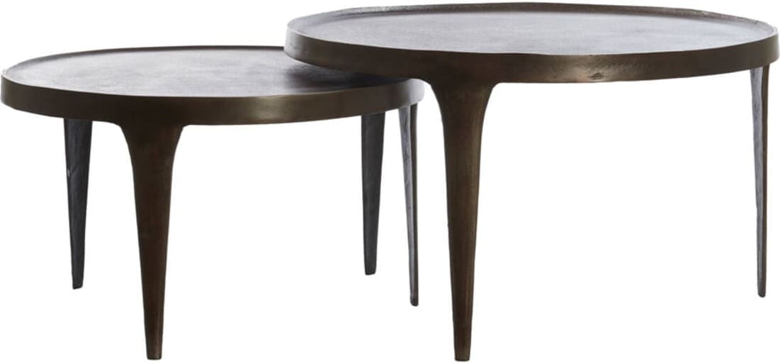 Salontafel Tobias - Donker Bruin Light & Living Salontafel 6772383