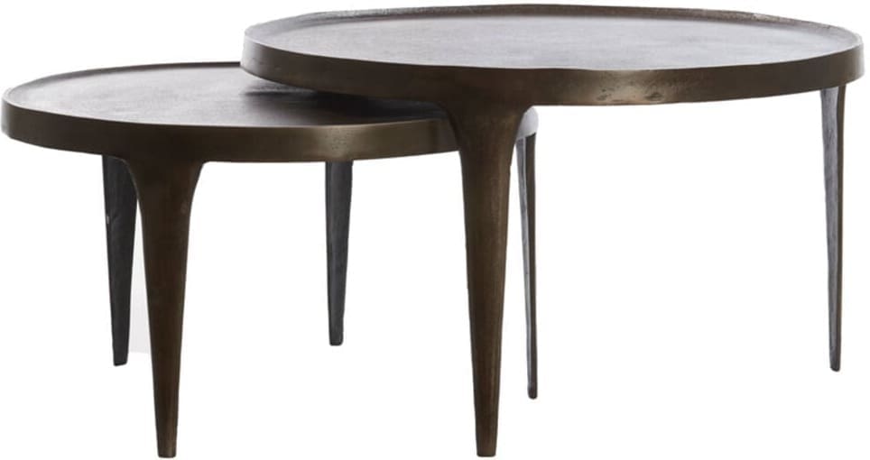 Salontafel Tobias - Donker Bruin Light & Living Salontafel 6772383