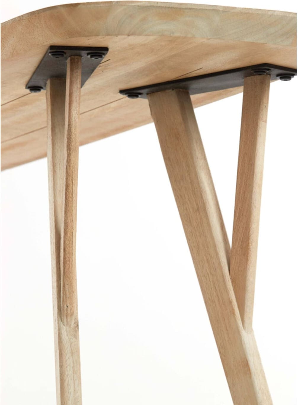 Side Quenza - Mango Hout Naturel Light & Living Wandtafel 6772783
