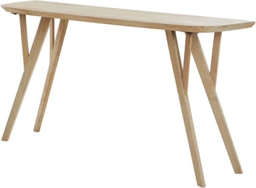 Side Quenza - Mango Hout Naturel Light & Living Wandtafel 6772783