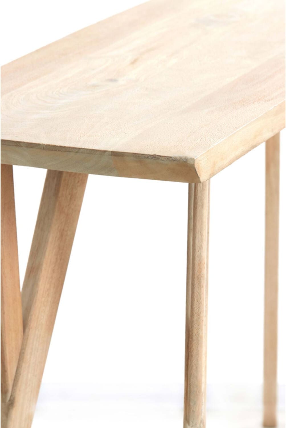 Side Quenza - Mango Hout Naturel Light & Living Wandtafel 6772783