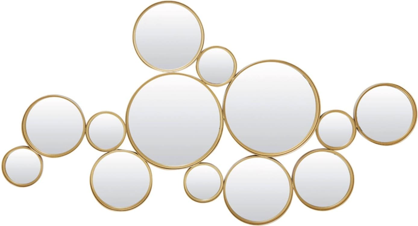 Spiegel Cielo - Cirkels Goud Light & Living Spiegel 7313885