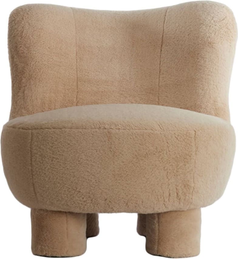 Stoel Kamovu - Beige Light & Living Eetkamerstoel 6795813
