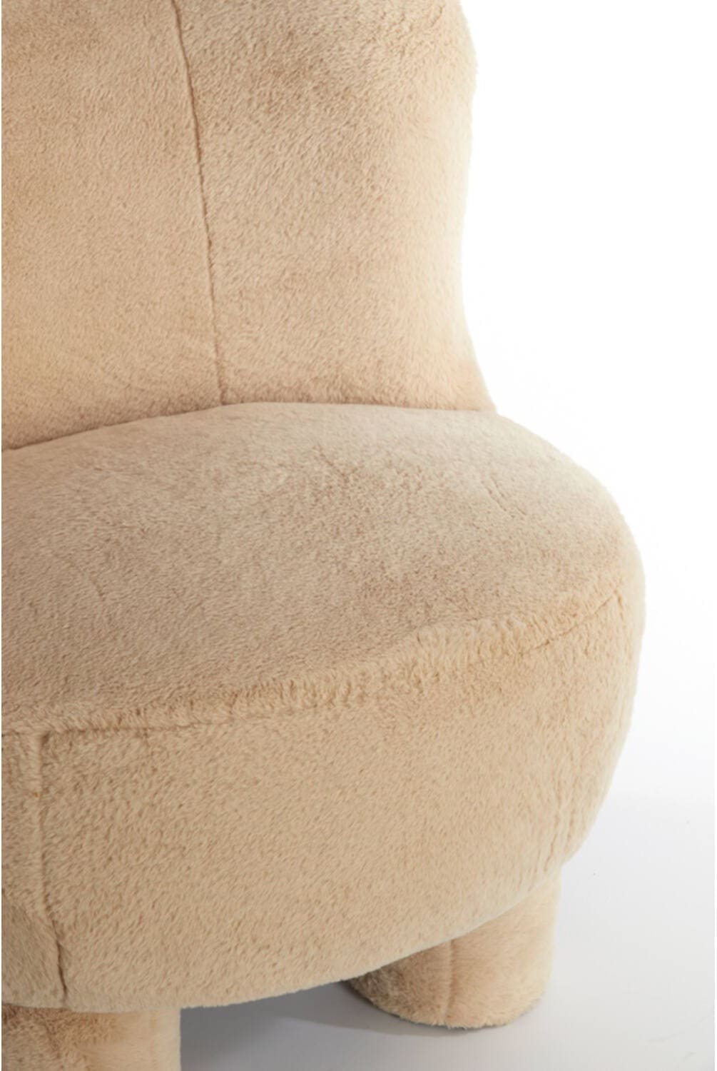 Stoel Kamovu - Beige Light & Living Eetkamerstoel 6795813