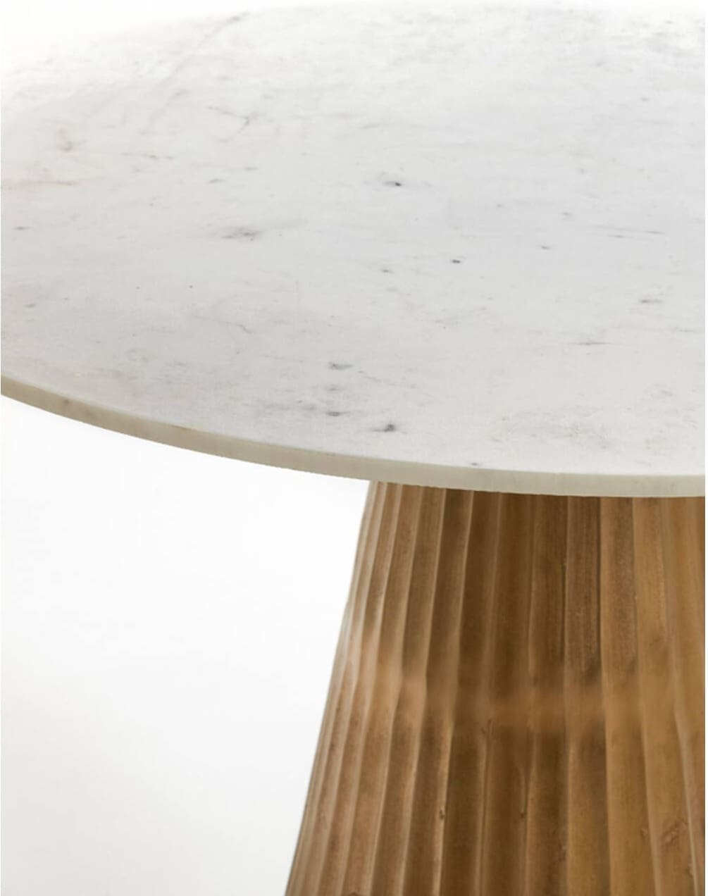 Tafel Leyda - Marmer Wit-antiek Brons Light & Living 6779529