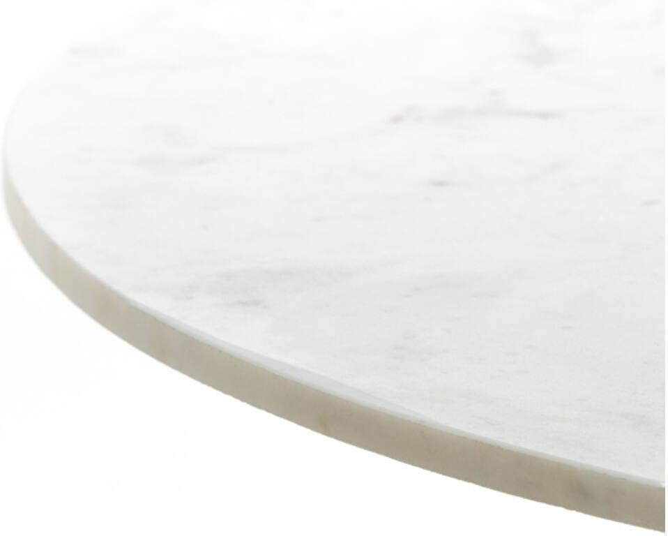 Tafel Leyda - Marmer Wit-antiek Brons Light & Living 6779529