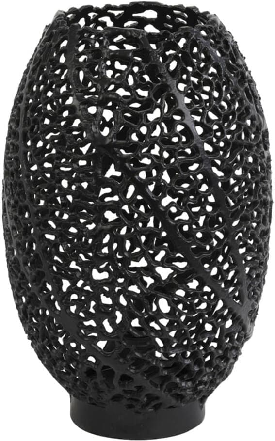 Tafellamp Sinula - Mat Zwart Light & Living Tafellamp 1865812