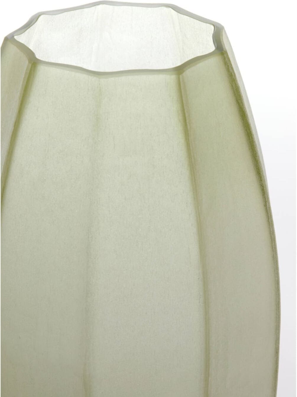 Vaas Bradley - Glas Olijf Groen Light & Living Vaas 5832283