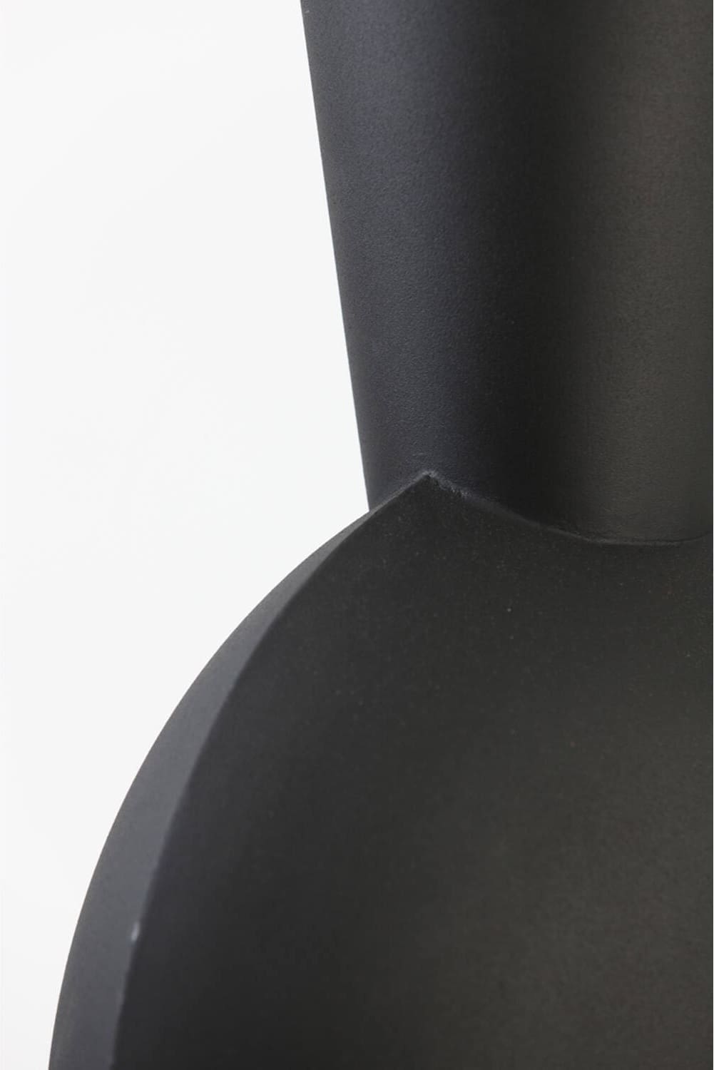 Vaas Kavandu - Mat Zwart Light & Living Vaas 5819412