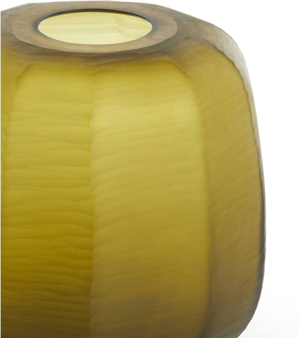 Vaas Pacengo - Geel-olijf Groen Light & Living Vaas 5925684