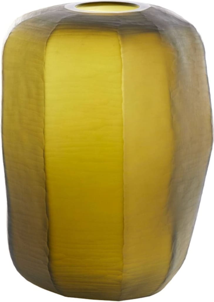 Vaas Pacengo - Geel-olijf Groen Light & Living Vaas 5925784
