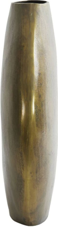 Vaas Positano - Ovaal Plat Antiek Brons Light & Living Vaas 5135985