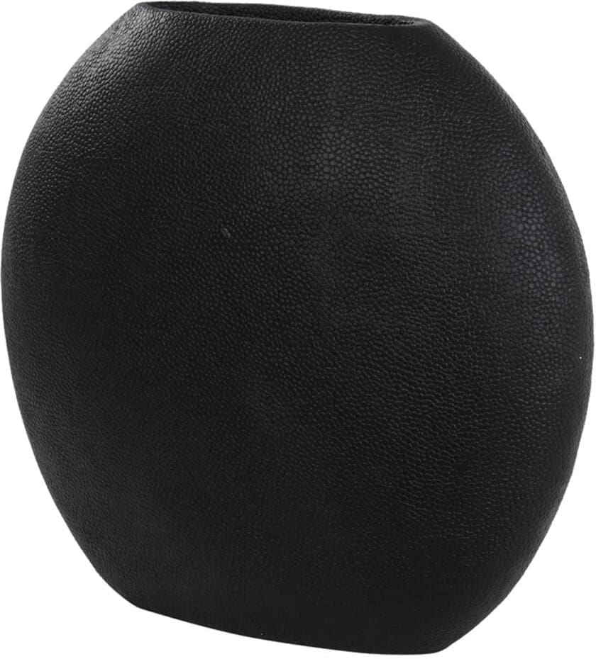 Vaas Rayskin - Mat Zwart Light & Living Vaas 5809212