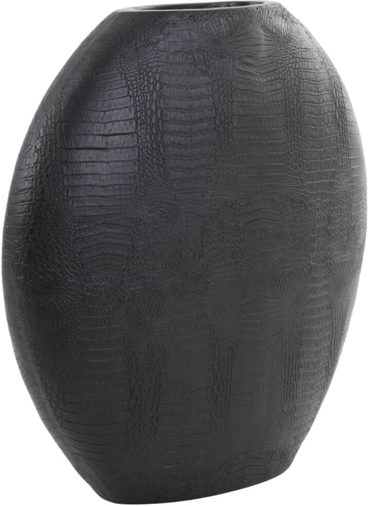 Vaas Skeld - Zwart Light & Living Vaas 5802212
