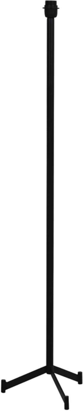 Vloerlamp Dennis - Mat Zwart Light & Living Vloerlamp 8212012