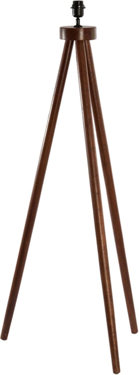 Vloerlamp Ilias - Hout Roodbruin Light & Living Vloerlamp 8215684