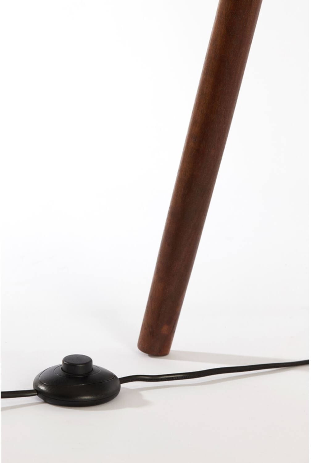 Vloerlamp Ilias - Hout Roodbruin Light & Living Vloerlamp 8215684