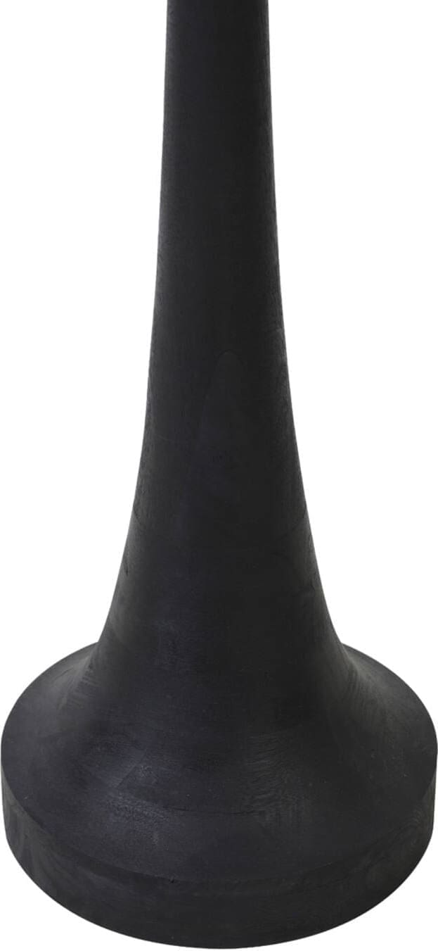 Vloerlamp Jovany - Hout Mat Zwart Light & Living Vloerlamp 7038812