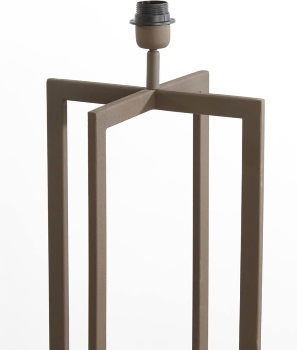 Vloerlamp Mace - Bruin Light & Living Vloerlamp 8210682